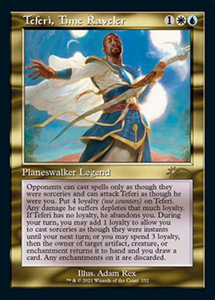画像1: [英語版]《時を解す者、テフェリー/Teferi, Time Raveler》(SLD)※旧枠 (1)