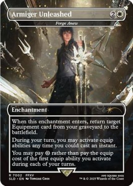 画像1: [日本語版]【FOIL/通常】《再鍛造/Forge Anew》(SLD)※真・ファントムソード (1)