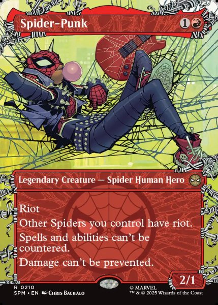 画像1: [日本語版]《スパイダーパンク/Spider-Punk》(SPM)※ボーダーレス・No.210 (1)