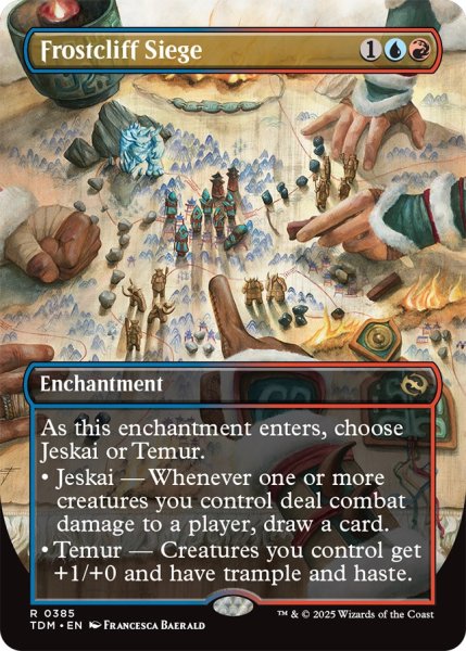 画像1: [日本語版]《降霜断崖の包囲/Frostcliff Siege》(TDM)※ボーダーレス (1)