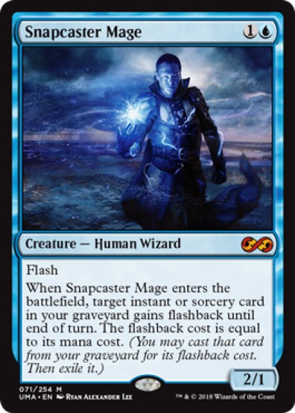 画像1: [日本語版]《瞬唱の魔道士/Snapcaster Mage》(UMA) (1)