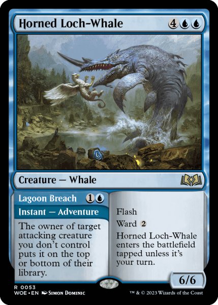 画像1: [英語版]《有角の湖鯨/Horned Loch-Whale》(WOE) (1)