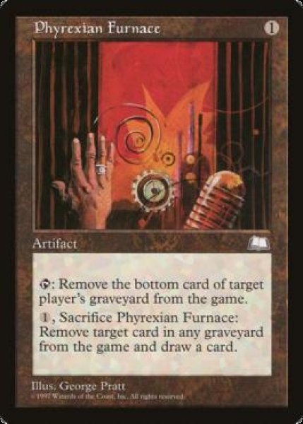 画像1: [英語版]《ファイレクシアの炉/Phyrexian Furnace》(WTH) (1)