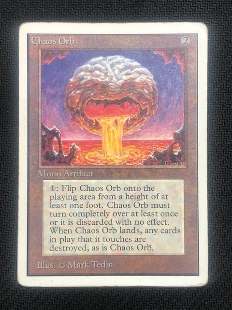 [英語版/HPLD]《Chaos Orb》(2ED)※実物写真付