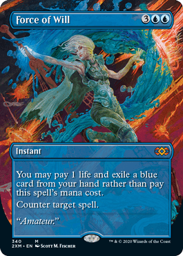 英語版]《意志の力/Force of Will》(2XM)※拡張アート - MTGシングル