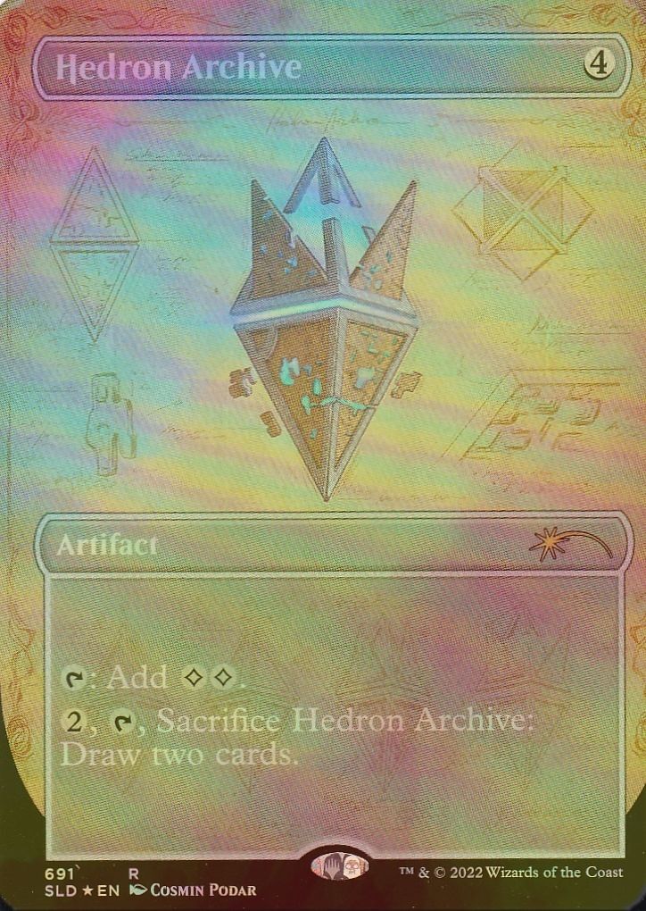 英語版]【FOIL/通常】《面晶体の記録庫/Hedron Archive》(SLD) - MTG